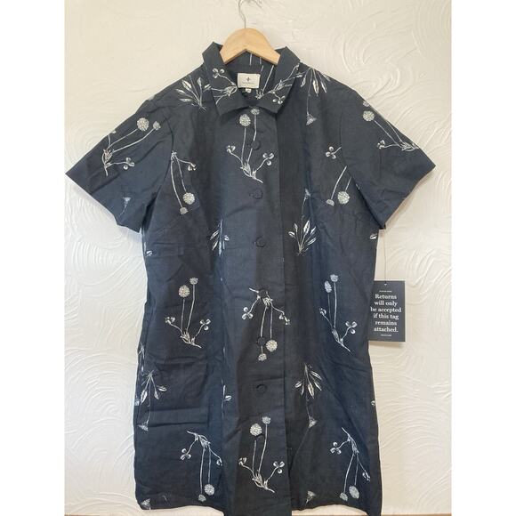 Tuckernuck Black Meadow Rue Marley Dress Size XXL Short Sleeve - Picture 2 of 6